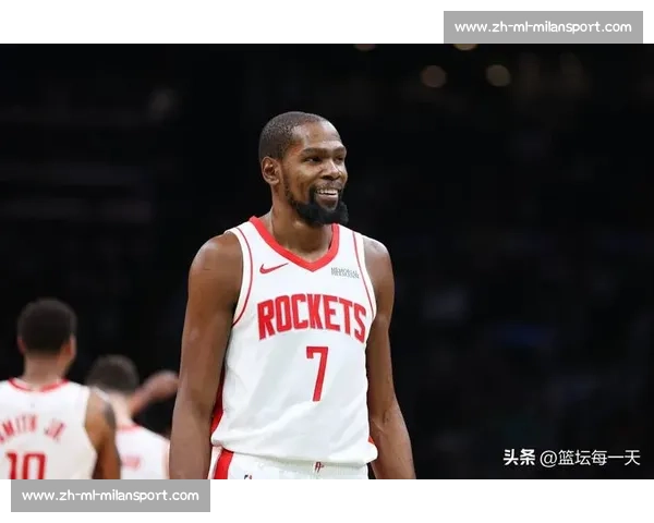 杜兰特空降休斯顿！范乔丹沦为牺牲品，火箭组杜哈双核剑指总冠军